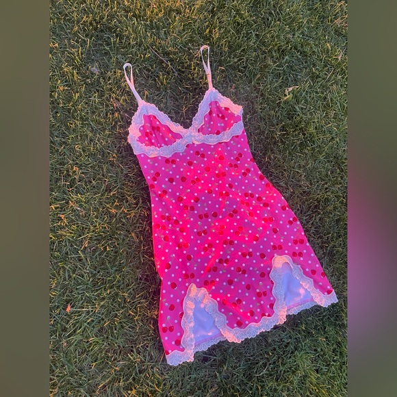 y2k style cherry dress - Picture 5 of 7